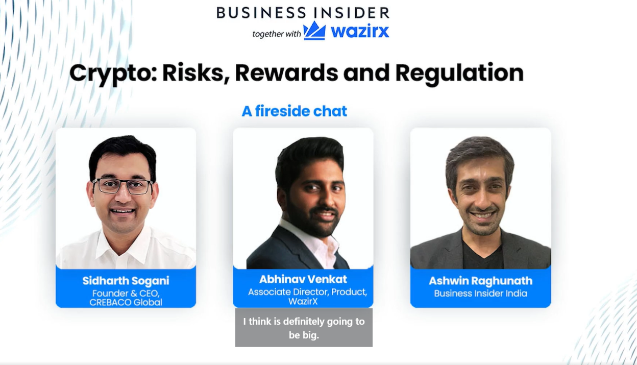 Crypto: Risk, Reward & Regulations