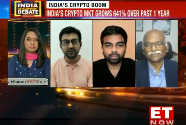 ET NOW (RAPID GROWTH IN CRYPTO MARKET)