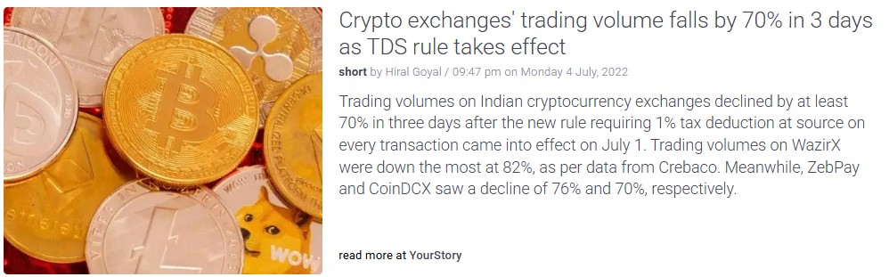 Crypto exchanges