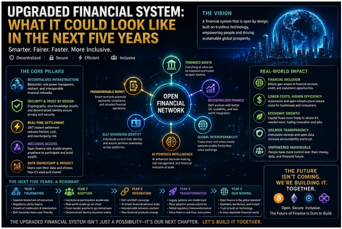 Upgraded Financial System: What It Could Look Like in the Next Five Years