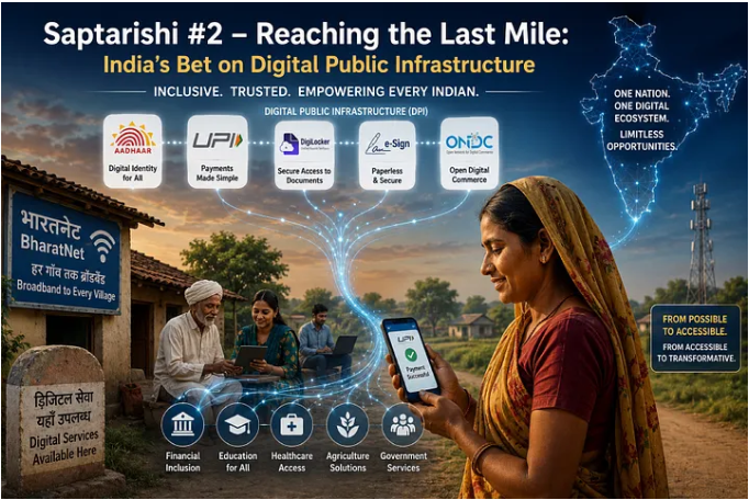 Saptarishi #2 – Reaching the Last Mile: India’s Bet on Digital Public Infrastructure