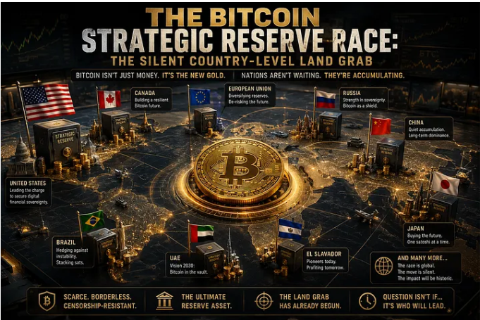 The Bitcoin Strategic Reserve Race: The Silent Country-Level Land Grab