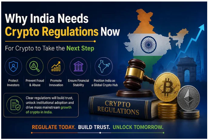 Why India Needs Crypto Regulations Now — For Crypto to Take the Next Step